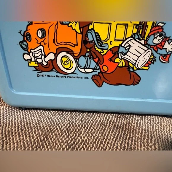 Vintage Lunchbox C.B. Bears 1977 Hannah Barbara - Picture 3 of 7